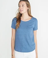 Boyfriend Pocket Tee True Denim