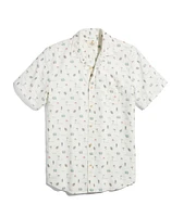 Short Sleeve Cotton Rayon Shirt ML Print