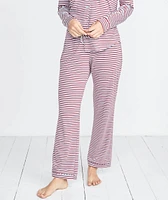 Classic PJ Pant Rosewood Stripe