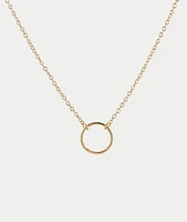 Kris Nations Simple Circle Necklace