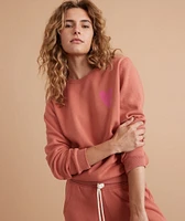 Anytime Sweatshirt Rosewood