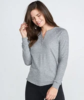 Double Knit Henley