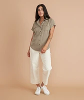 Dana Utility Shirt Dusty Sage