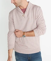 Davis Shawlneck Syrah Mini Stripe