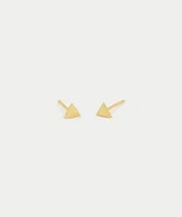 Kris Nations Tiny Triangle Stud Earrings