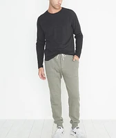 Emmett Sherpa Jogger Worn Olive