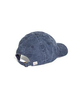 Garment Dyed Baseball Hat in Dark Navy