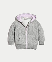 Skylar Zip Hoodie Heather Grey