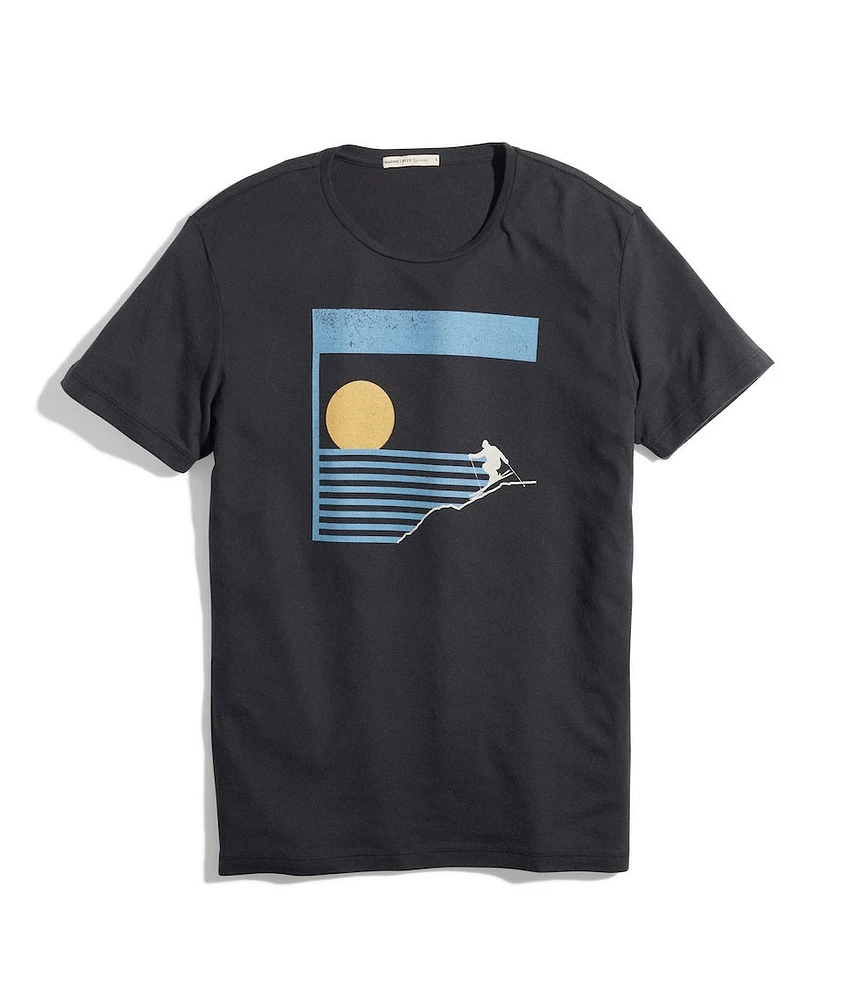 Re-Spun Graphic Tee Ski