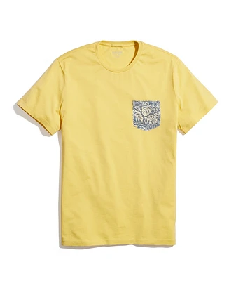 Signature Pocket Tee Lemon Drop