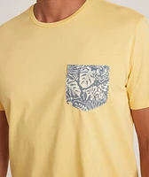 Signature Pocket Tee Lemon Drop