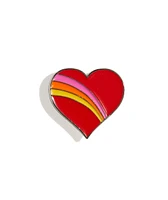 Heart Stripe Pin