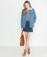 Holly Cashmere Swing Crewneck Sweater