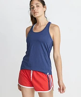 Steffi Racerback Tank Navy