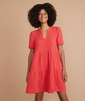 Jamie Mini Dress Poinsettia Red