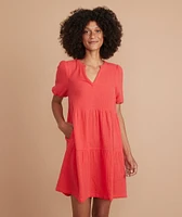 Jamie Mini Dress Poinsettia Red