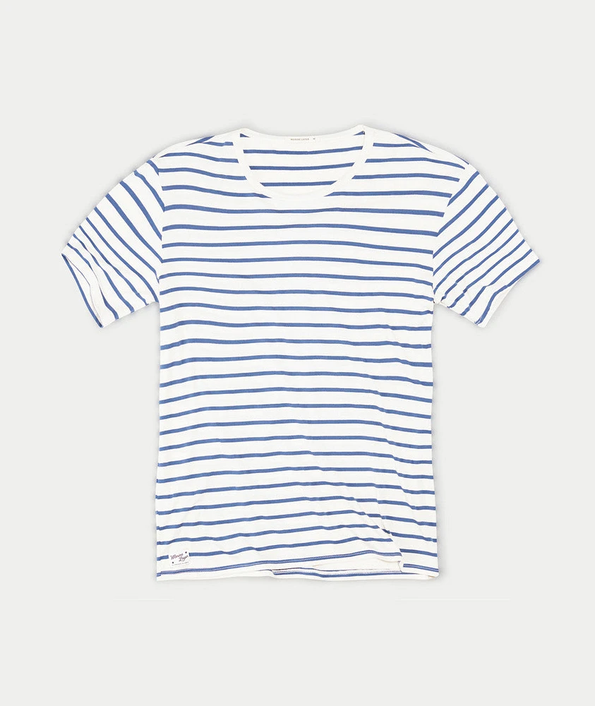 Jeffrey Stripe Crew