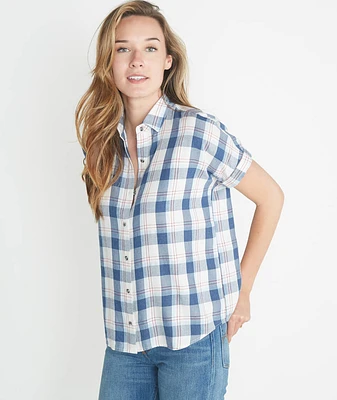 June Shortsleeve Button Down