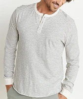 Lightweight Henley - Natural/Black