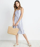 Lily Dress Blue/White Stripe