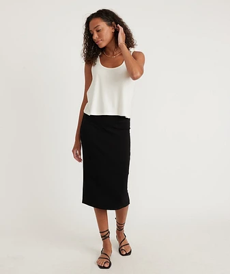 Lexi Rib Midi Skirt