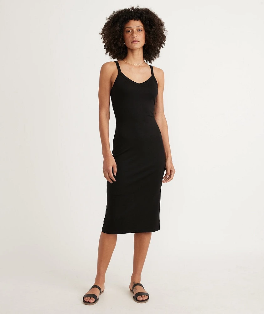 Lexi Rib Thin Strap Dress