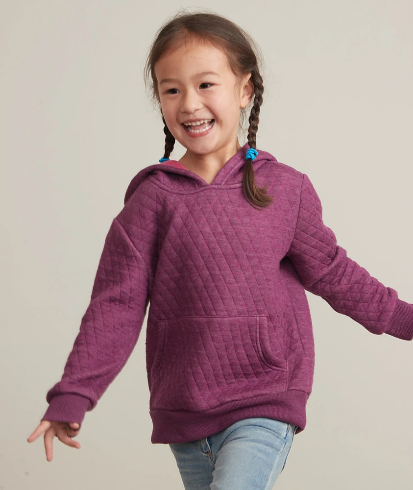 Mini Corbet Hoodie Plum Heather