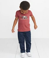 Mini Surfing Bear Graphic Tee Rosewood