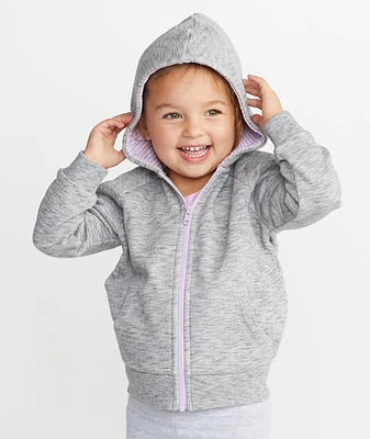 Skylar Zip Hoodie Heather Grey