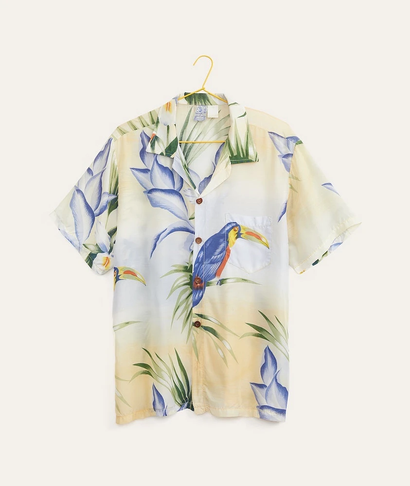 The Solana Beach OP Parrot Print