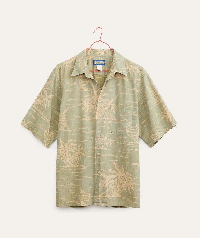 The Costa Mesa Beach Print Short Sleeve