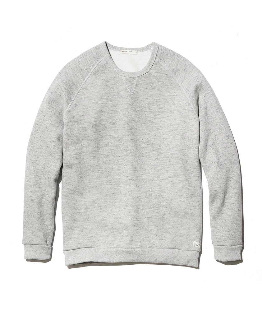 Men's Sherpa Crew Pullover Heather Grey