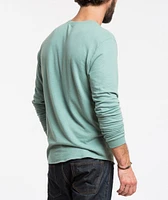 Double Knit Henley - North Atlantic