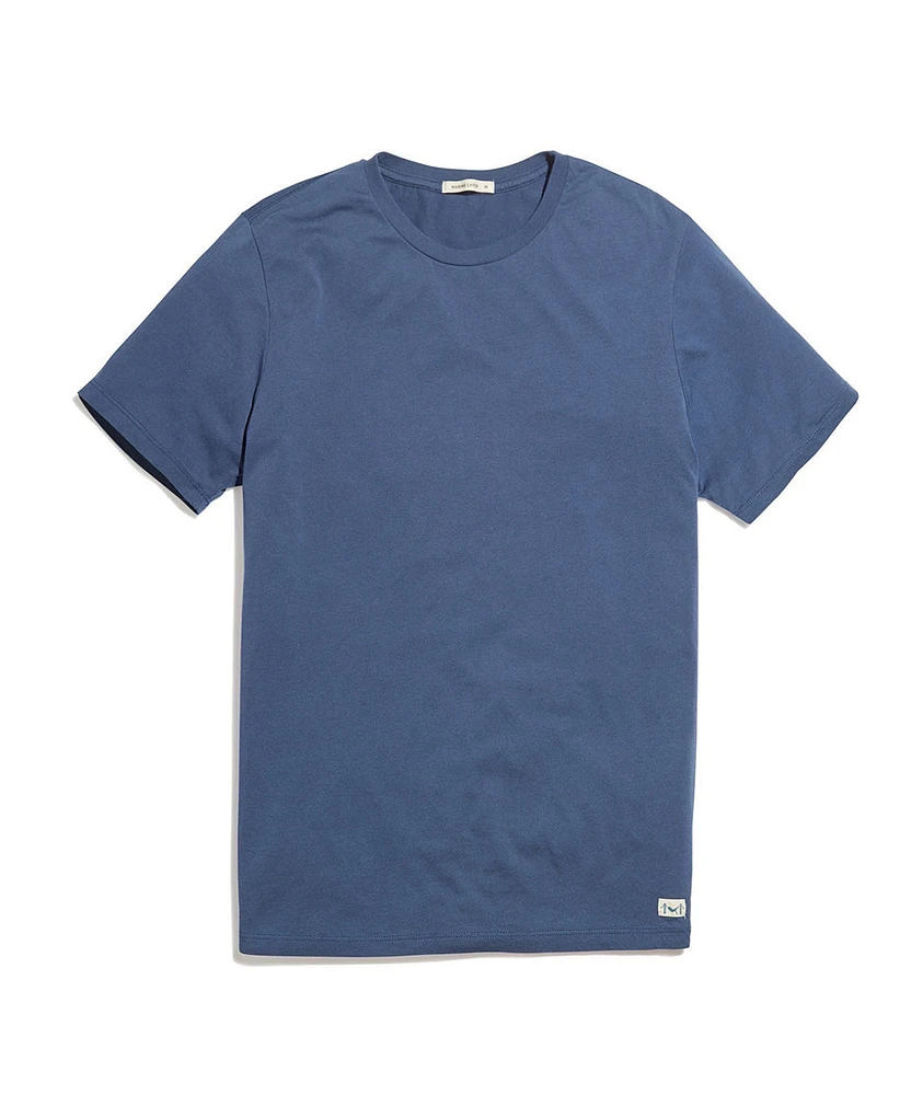 Men's Signature Crew Faded Navy