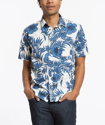 Murphy Hawaiian Print Button Down