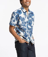 Murphy Hawaiian Print Button Down