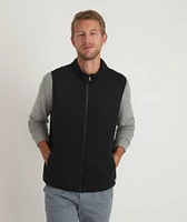 Men's Corbet Full Zip Vest Black