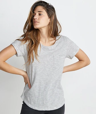 Boyfriend Pocket Tee Natural