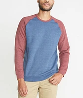 Nolan Crewneck Deep Denim/Syrah