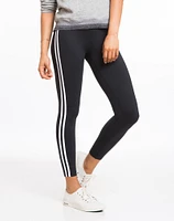 Striped Legging - Black