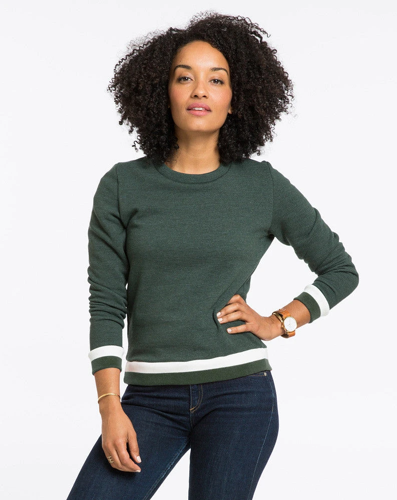 Jenny Crew Sweatshirt - Pine Grove