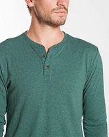 Double Knit Henley - Pineneedle