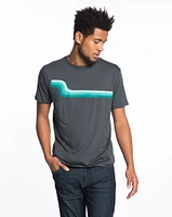 Slow Wave Graphic Tee - Asphalt