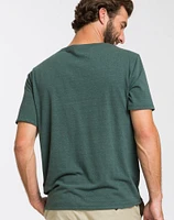 Shortsleeve Henley - Pine Grove