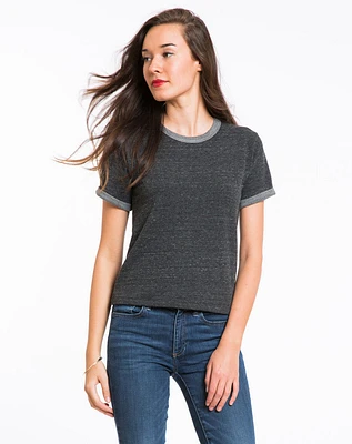 Shortsleeve Nina Sweatshirt - Charcoal