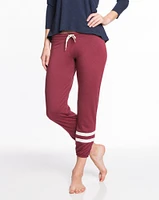 Varsity Stripe Joggers - Tibetan Red