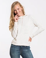 Double Knit Cowlneck Hoodie