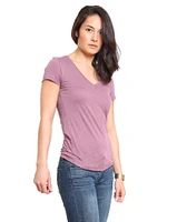 Slub V-Neck