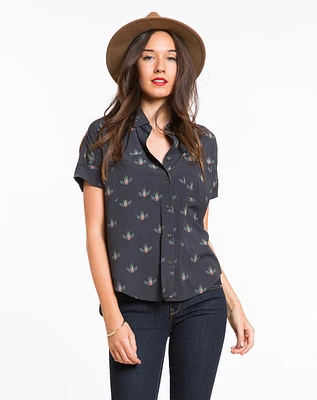 The Zoey Buttondown Top