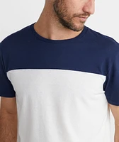 Re-Spun Colorblock Tee